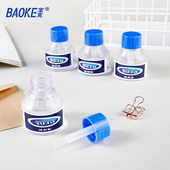 L003 粘性好 液体胶 瓶装 宝克 液体办公胶水 胶水 带刷 1瓶60g