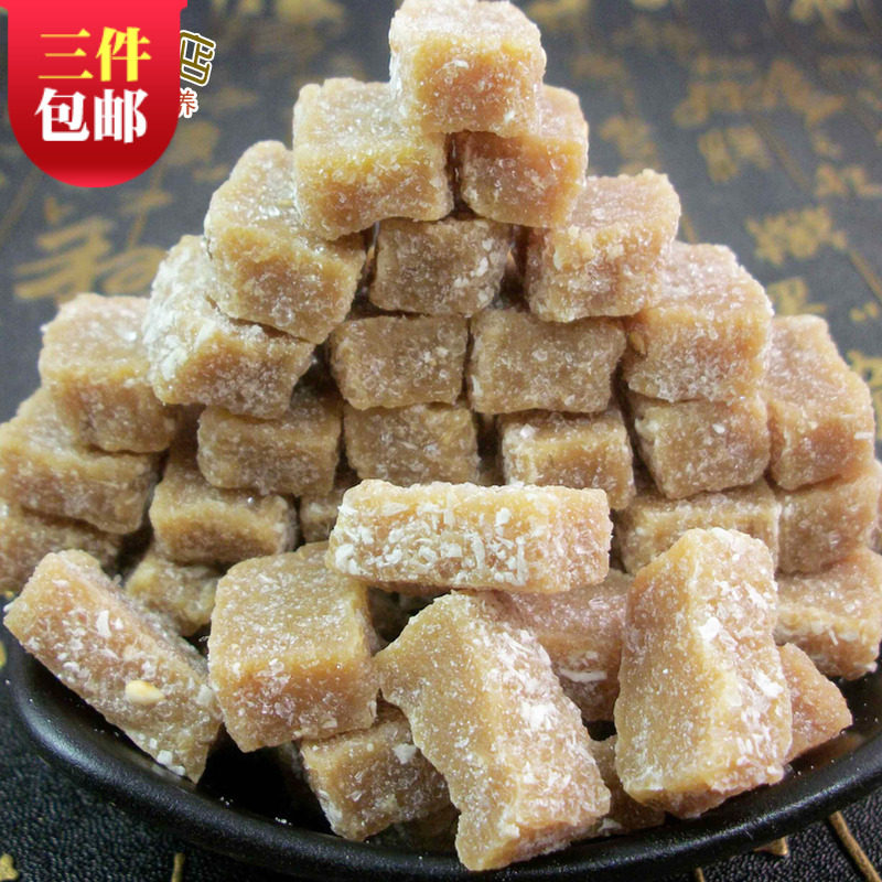 广东潮汕特产姜汁软糖知味食品含香谷手工姜糖姜汁软糖零食 包邮