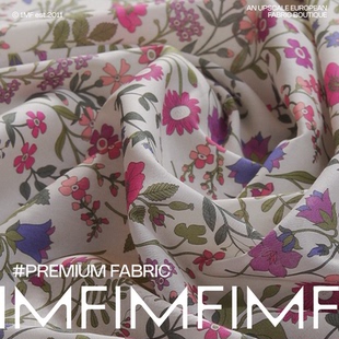 1MF 洛拉C 英国品牌LIBERTY LOLA Tana lawn长纤棉布 宽1.36米