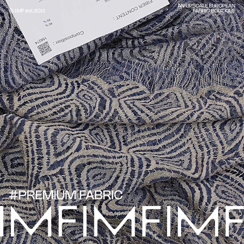 法国直邮进口SOLSTISS蕾丝面料