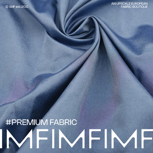 连衣裙羽绒服面布 蓝色衬衫 宽145CM意大利进口 PA真丝混纺 AGN