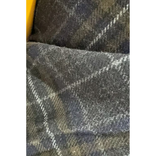 意大利工厂BONOTTO羊毛格纹 布料 服装 面料幅宽155CM 564G/M