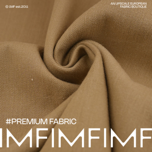 意大利进口 幅宽142CM 瑕疵JIS面料 CO棉质斜纹高筋外套面料