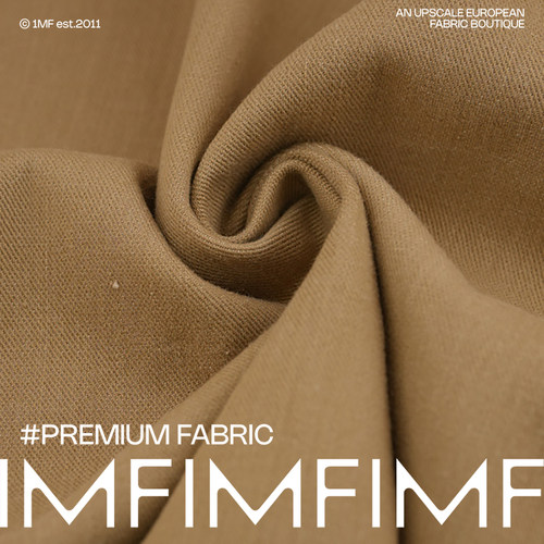 瑕疵JIS面料 CO棉质斜纹高筋外套面料 幅宽142CM 意大利进口