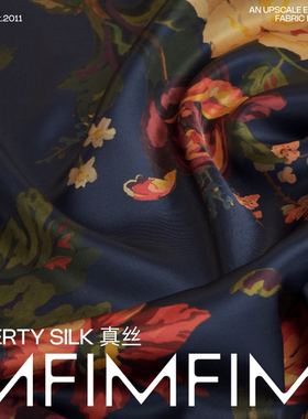 1MF 庄严B 英国品牌 LIBERTY STATELY .SE 真丝素绉缎宽1.37米