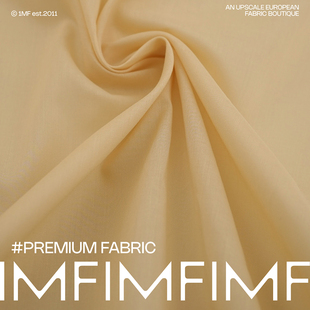 AGN 意大利进口 110G 宽143CM CO棉质黄绿色衬衫 面料