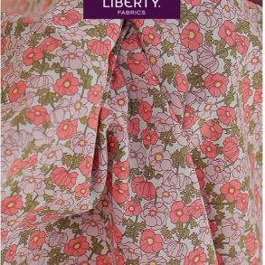 C粉色XDF 查米安 意大利 Charmian Tana lawn长纤棉布 宽1.36米