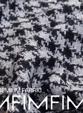 英国LINTON林顿粗花呢36578/23 羊毛VI混纺小香面料宽145CM660G/M