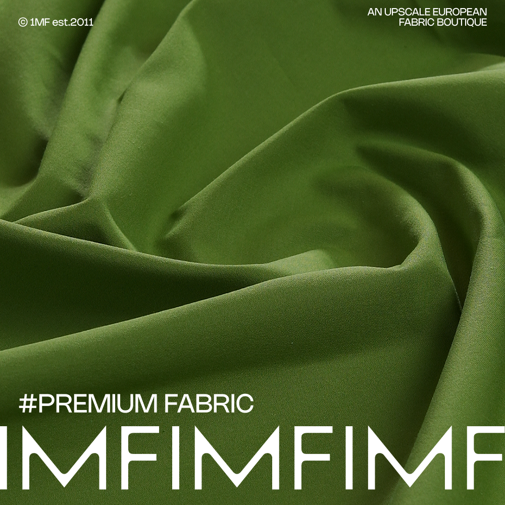 100%棉森林精灵绿色布料