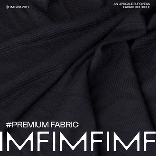 9910 宽135CM意大利进口现货 ARM.P高定系列 棉针织麻感透感面料