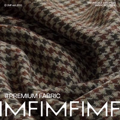 WV羊毛千鸟格服装面料