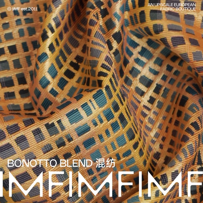 意大利工厂BONOTTO棉时装金属色