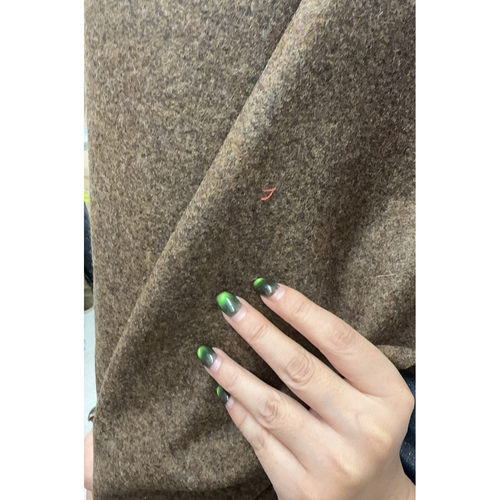 G&CC 羊毛面料棕色调外套服装布料 幅宽160CM 940G/M意大利进口