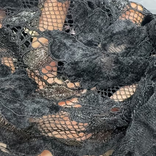 35G 幅宽150CM 布料 黑色绝美蕾丝面料服装