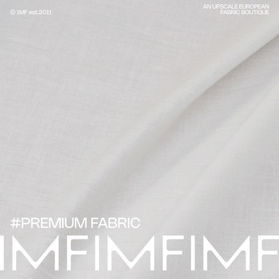 JIS面料棉质面料蛋清色衬衫布