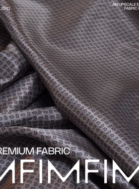 LP同批 印花宾霸内衬小腰果花印花FAN静电面料LM 幅宽135CM