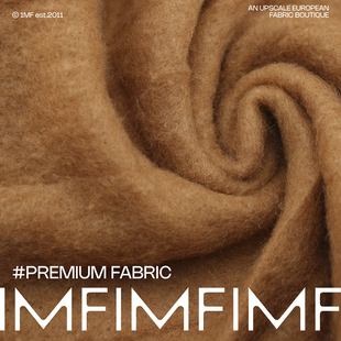 B款 辅料 羊驼毛絮料驼色棉服絮片填充 幅宽150CM