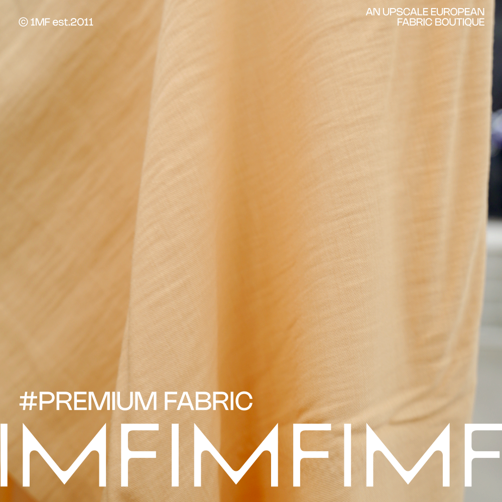 JIS VI+PA混纺 哈密瓜色针织面料宽158CM 意大利进口 J20129/239