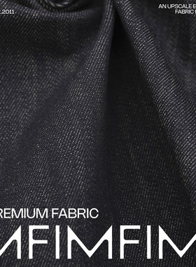 ARM.P面料 深蓝色棉CO/EA牛仔面料 外套裤子布料 幅宽160CM克568G