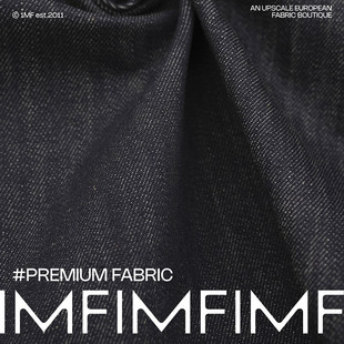 ARM.P面料 深蓝色棉CO/EA牛仔面料 外套裤子布料 幅宽160CM克568G