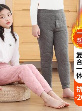 浦江裤客服饰有限公司儿童棉裤男童女童内穿夹棉加绒加厚秋冬季绒