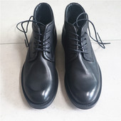 轻奢胎牛皮 休闲皮靴短靴子加绒男 正装 巨柔软舒适 简约高帮皮鞋