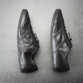 库甲 黑色 豆豆鞋 简约轻薄透气胎小牛皮商务休闲皮鞋 驾车软底男鞋