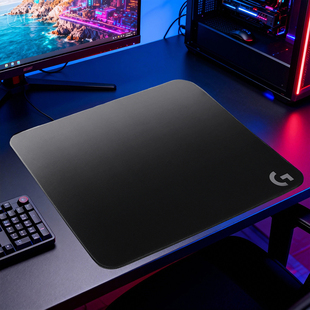罗技专用渐变极简风电竞FPS游戏渐变鼠标垫加厚锁边办公键盘垫