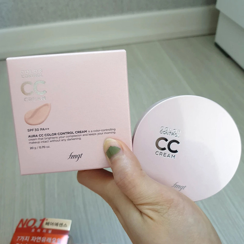 韩国本土直邮菲诗小铺FACE IT AURA CC霜持久水感修容遮瑕按压式
