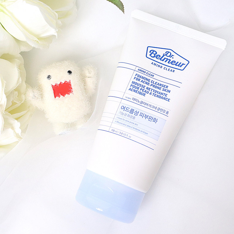 韩国直邮菲诗小铺蓓尔莫速洁毛孔水杨酸氨基酸祛痘镇静清爽洗面奶