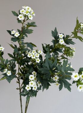 仿真花雪球花家居客厅装饰摆件北欧简约ins风插花花艺摄影摆件