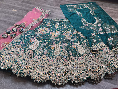 印度重工精工楞哈三件套穆斯林