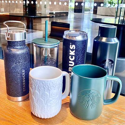 星巴克2024墨水系列简约陶瓷杯
