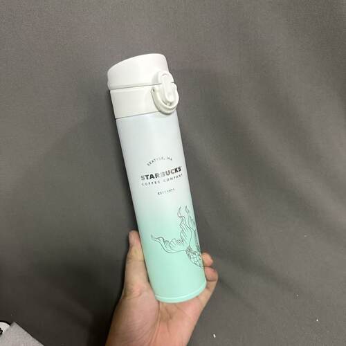 星巴克膳魔师400ml保温杯便携