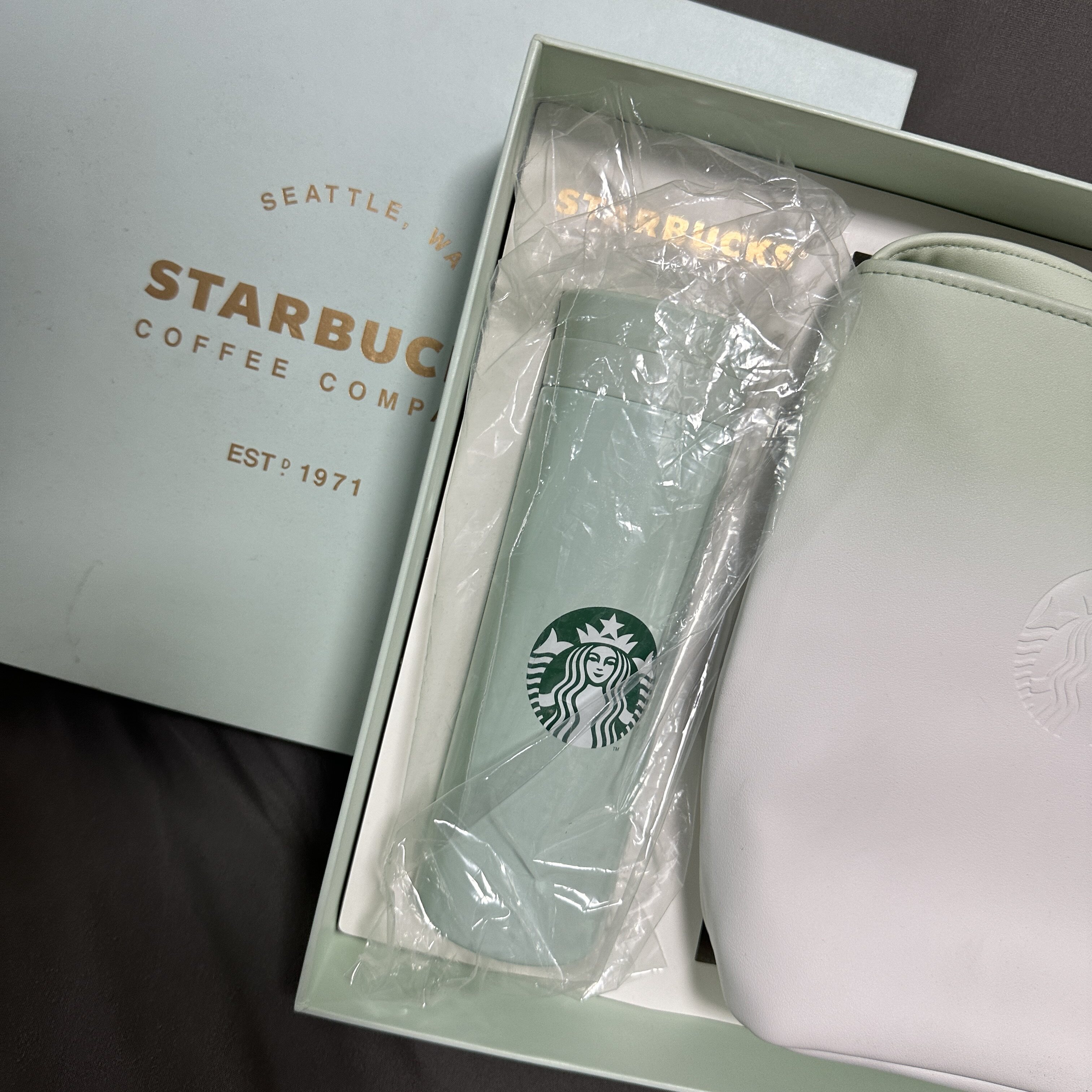 星巴克女神不锈钢保温杯325ml