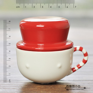 2016韩国可爱圣诞胡桃夹子星巴克杯子shot马克杯浓缩咖啡用具儿童