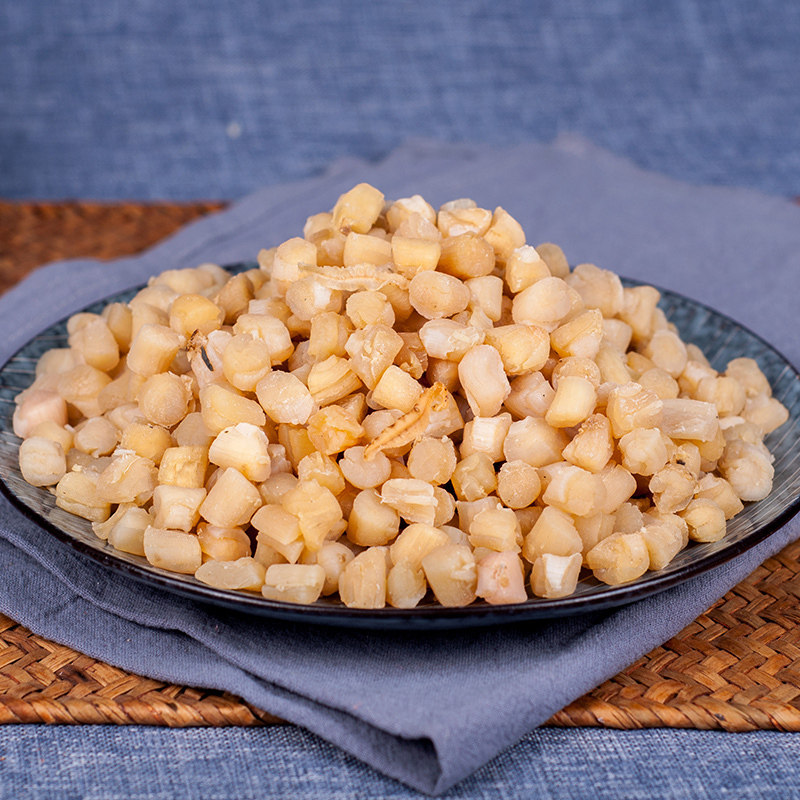 500g大中干贝东山特产干货丁瑶柱 礼盒淡干海鲜扇贝包邮煲汤炒饭