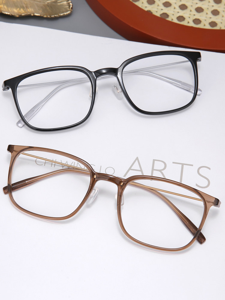 超轻眼镜框镜架女可配度数镜片复古冷茶色镜架男款近视眼镜FC001,ZIPPO/瑞士军刀/眼镜,定制成品光学镜,淘宝优惠券,粉丝福利购,淘宝优惠卷