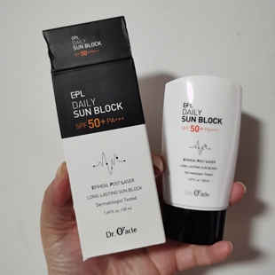 韩国奥拉克Dr.Oracle面部防水孕妇敏感隔离防晒霜SPF50 无批22产