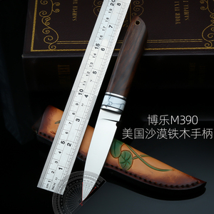 高硬度M390粉末钢正品钢刀短刀