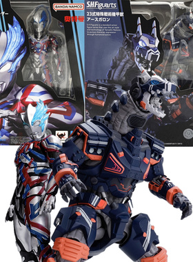 正版万代魂SHF布莱泽奥特曼德凯比留间弦人关节可动人偶阿斯加隆