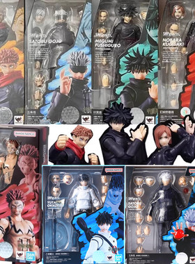 万代SHF咒术回战虎杖悠仁宿傩五条悟伏黑惠野蔷薇夏油杰东堂葵