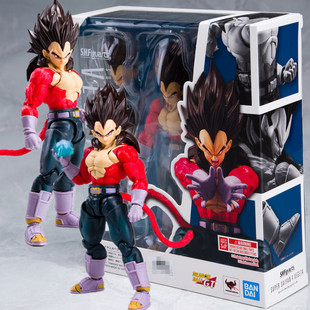 现货 万代 shf  龙珠GT 超级赛亚人4超四超4 贝吉塔 日本关节可动
