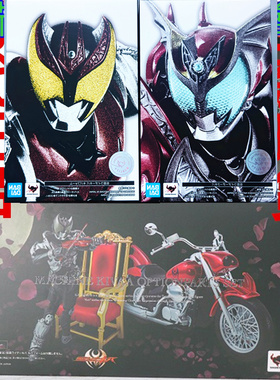 现货万代shf真骨雕 假面骑士 黑暗 dark kiva 月骑蝙蝠怪人摩托车