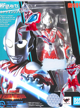 现货 万代 shf ribut 利布特 奥特曼 银河格斗救援队赛罗兄弟8092