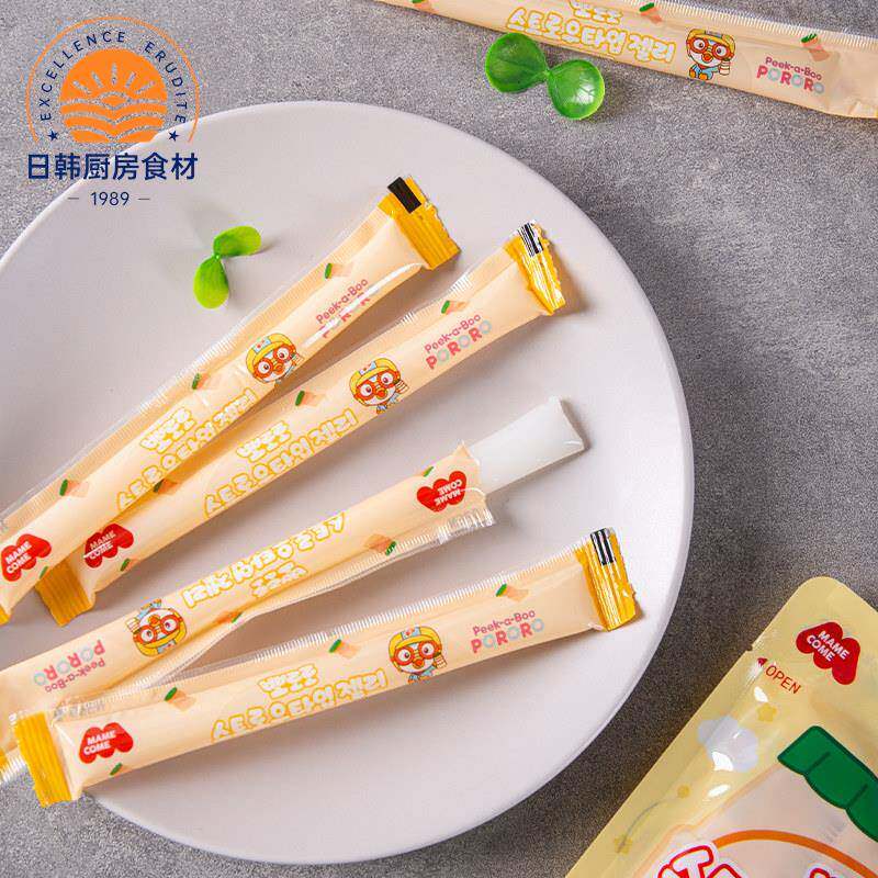 Pororo啵乐乐乳酸菌果味果冻条分享装马来西亚进口儿童休闲 小零