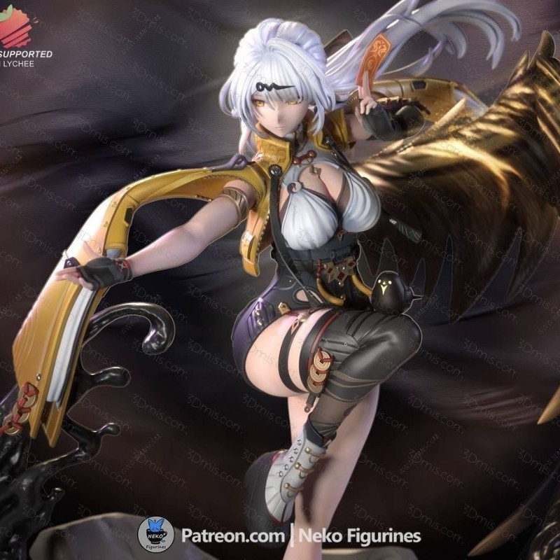 白模16k高精度手办绝区零仪玄