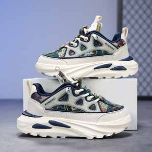 男童鞋子运动鞋2026春季新款儿童帆布透气休闲鞋小学生轻便旅游鞋