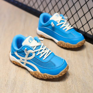 男童德训鞋儿童透气阿甘鞋2026春季新款女童老爹鞋防滑儿童运动鞋