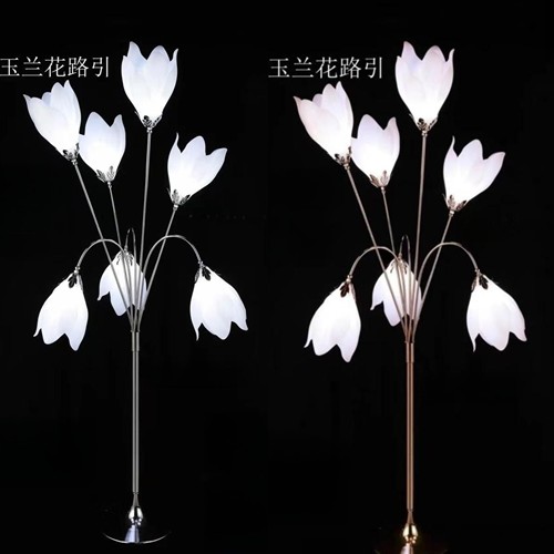 铁艺玉兰花路引灯婚庆酒店布置灯